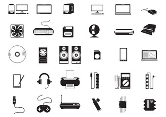 technology icons collection