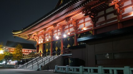 Asakusa by Night.
Famous district of Tokyo shot late at night.
