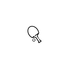 Ping pong icon. Vector illustration of Ping pong