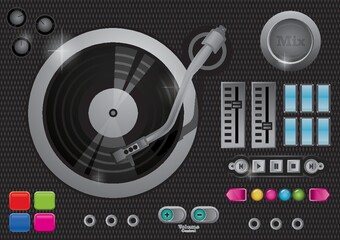 dj turntable