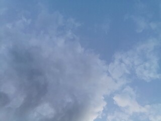 Obraz premium blue sky with clouds