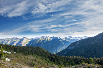 Fototapeta na wymiar Mountains in Washington