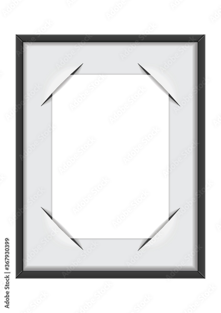 Canvas Prints paper picture frame