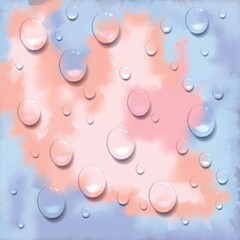 textured background with water drops
