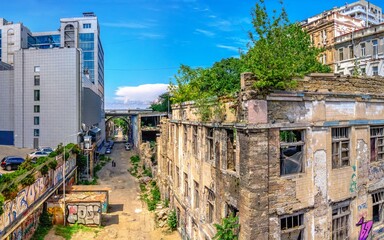 Abandoned Devolanovsky descent in Odessa, Ukraine