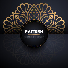 luxury ornamental mandala design background