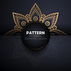 luxury ornamental mandala design background