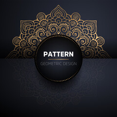 luxury ornamental mandala design background