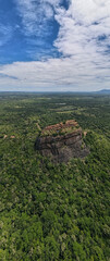 Fototapeta premium Sigiriya Rock Fortress a UNESCO World Heritage Site in Sri Lanka and the 8th Wonder of the World