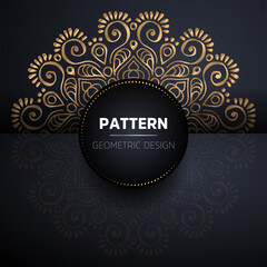 luxury ornamental mandala design background