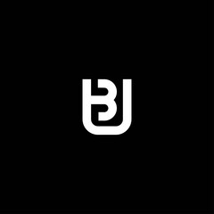 The initials BU logo is simple and modern #3