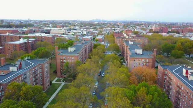 View of High Rise Apartments in West Brighton Brookly