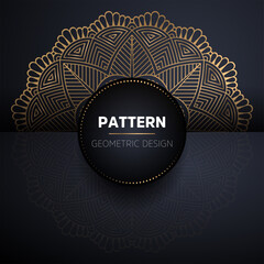 luxury ornamental mandala design background
