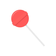 Candy flat, sweets icon, vector illustration isolated on white background