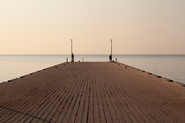 Sea Pier in the early morning