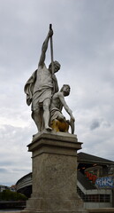 Fototapeta premium Statue in Kreuzberg, Berlin