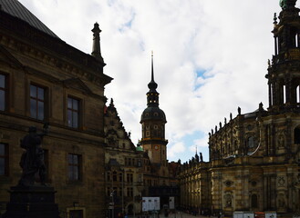 Fototapeta premium Die Altstadt von Dresden, Sachsen