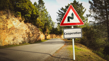 Street Sign to Cooperation