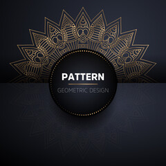 luxury ornamental mandala design background