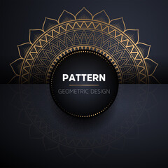 luxury ornamental mandala design background