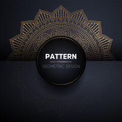 luxury ornamental mandala design background