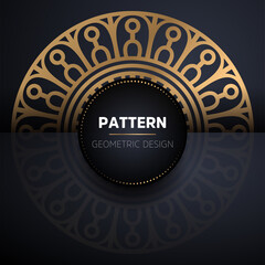 luxury ornamental mandala design background