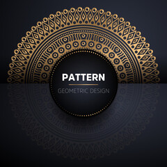 luxury ornamental mandala design background