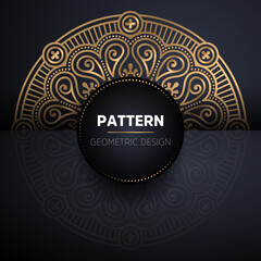 luxury ornamental mandala design background