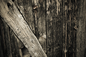 Old wood texture background, wood planks