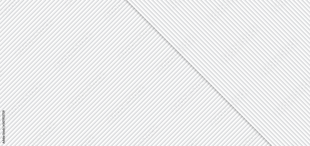 Wall mural white smooth background clean design overlap layer style with space for content