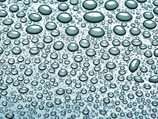 Water drops on background.