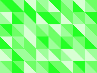 ランダム三角形 緑