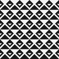 Seamless abstract geometric pattern with elements of rhombus