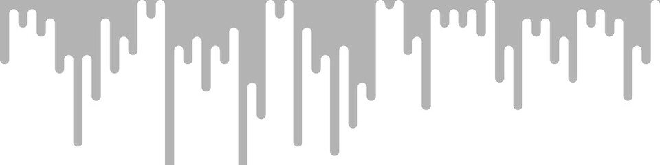 White color Abstract Rounded Color Lines halftone transition background illustration