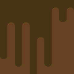 Brown color Abstract Rounded Color Lines halftone transition background illustration