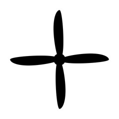 Drone propeller icon