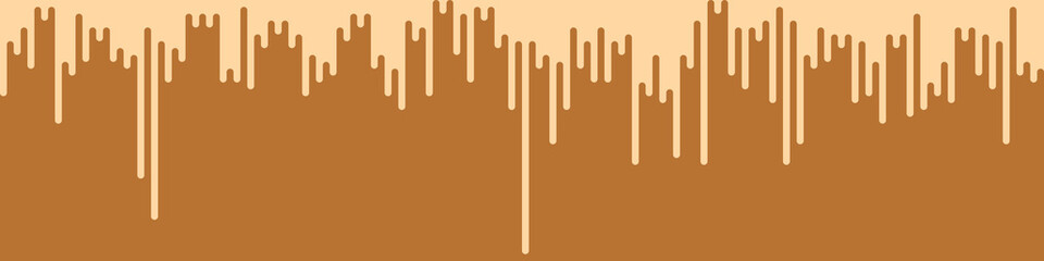 Copper color Abstract Rounded Color Lines halftone transition background illustration