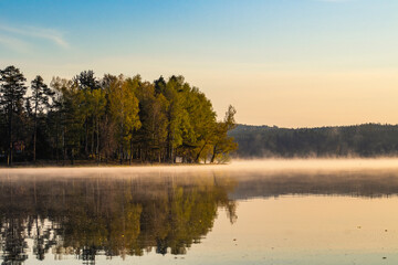 morning on the lake