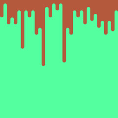 Sea Green color Abstract Rounded Color Lines halftone transition background illustration