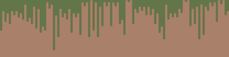 Cafe Au Lait color Abstract Rounded Color Lines halftone transition background illustration