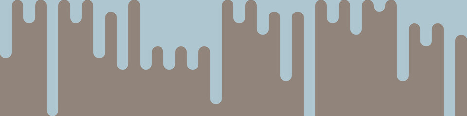 Obraz premium Pastel Blue color Abstract Rounded Color Lines halftone transition background illustration