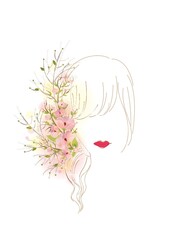 abstract woman artwork