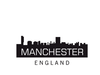 Fototapeta premium Manchester,England city cityscape, skyline 