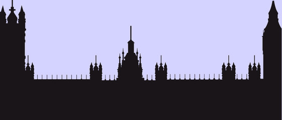 London,United kingdom city silhouette