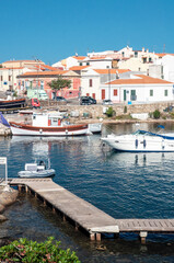 beautiful port of stintino, La pelosa beach