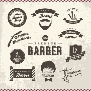 barbershop icons