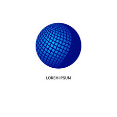 Communication logo, networking icon