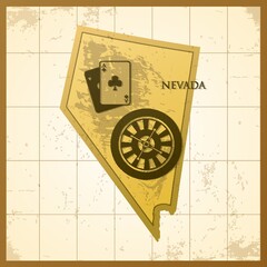 map of nevada state