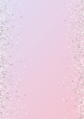 Silver Glow Isolated Pink Background. Luxury 
