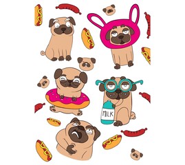 cute dog with happy face, design by global stock image dot com,  download more at: globalstockimage . com